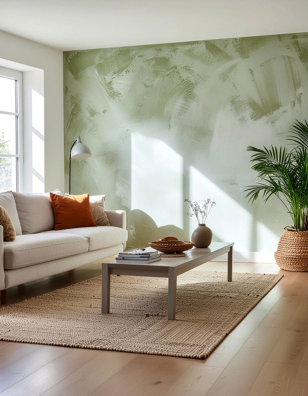 Textured Wall Paint - 30 calming living room ideas