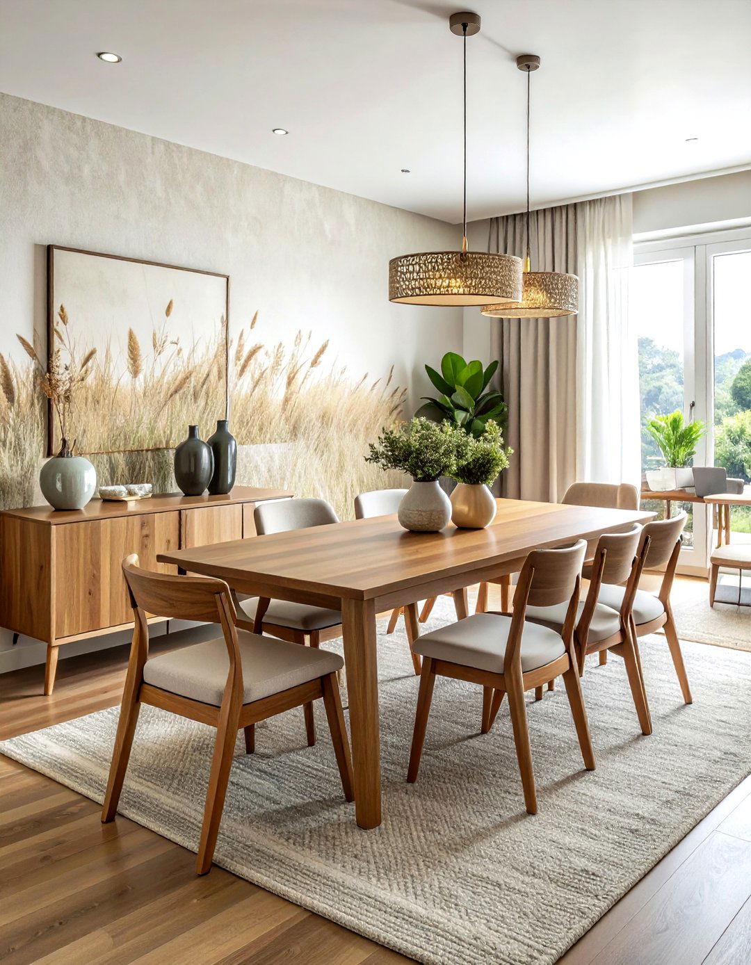 Textured Wallpaper In Dining Room - 30 dining room design rules