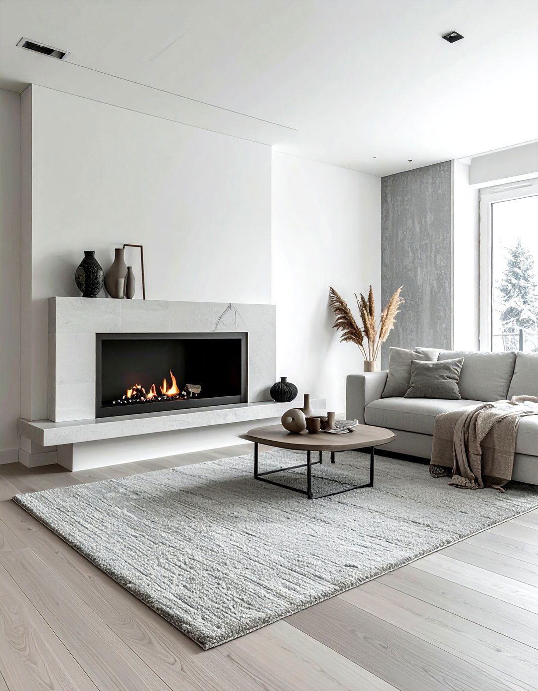 Textured Wallpaper Living Room - 30 designer decor ideas