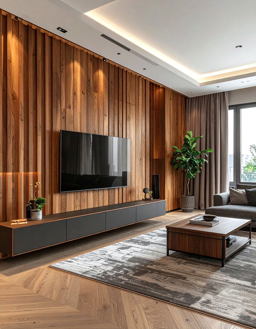 Textured Wood Paneling - 30 home refresh ideas