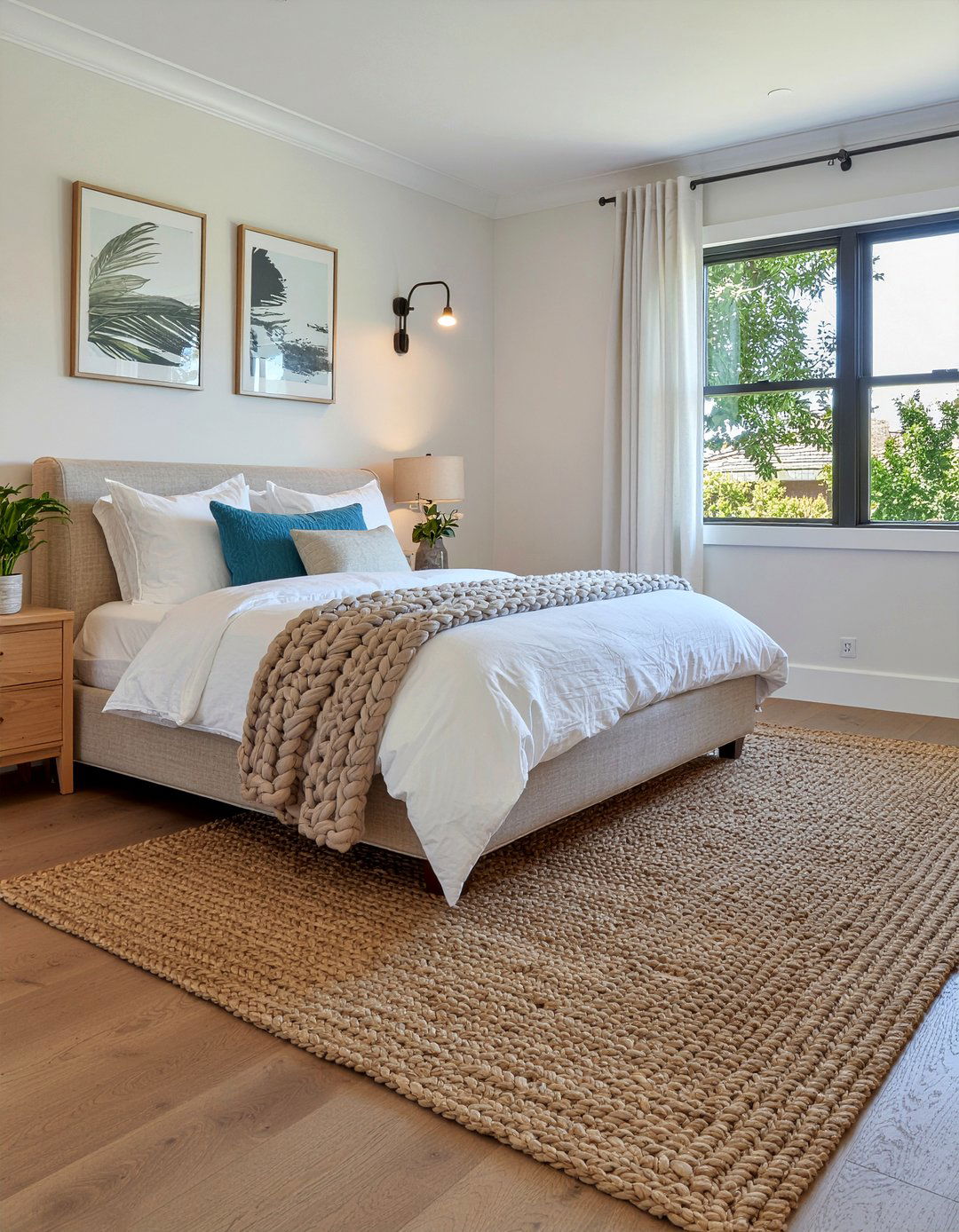 Textured cork flooring bedroom - 30 bedroom cork flooring ideas