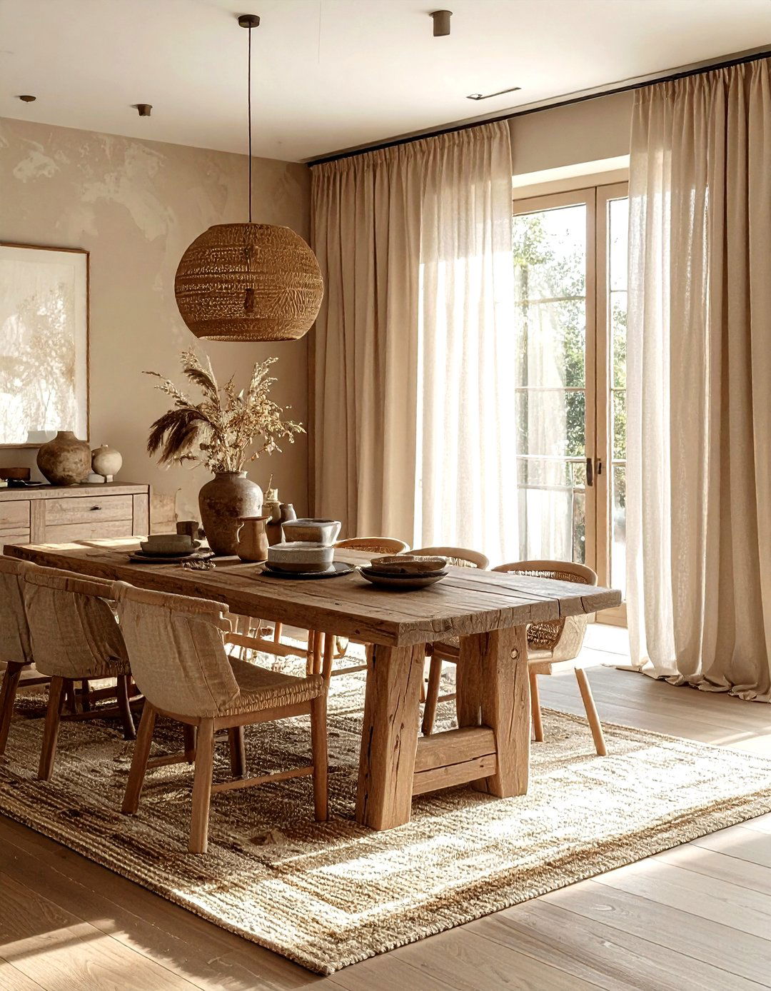 Textured glass flush mount - 30 flush mount dining room light ideas