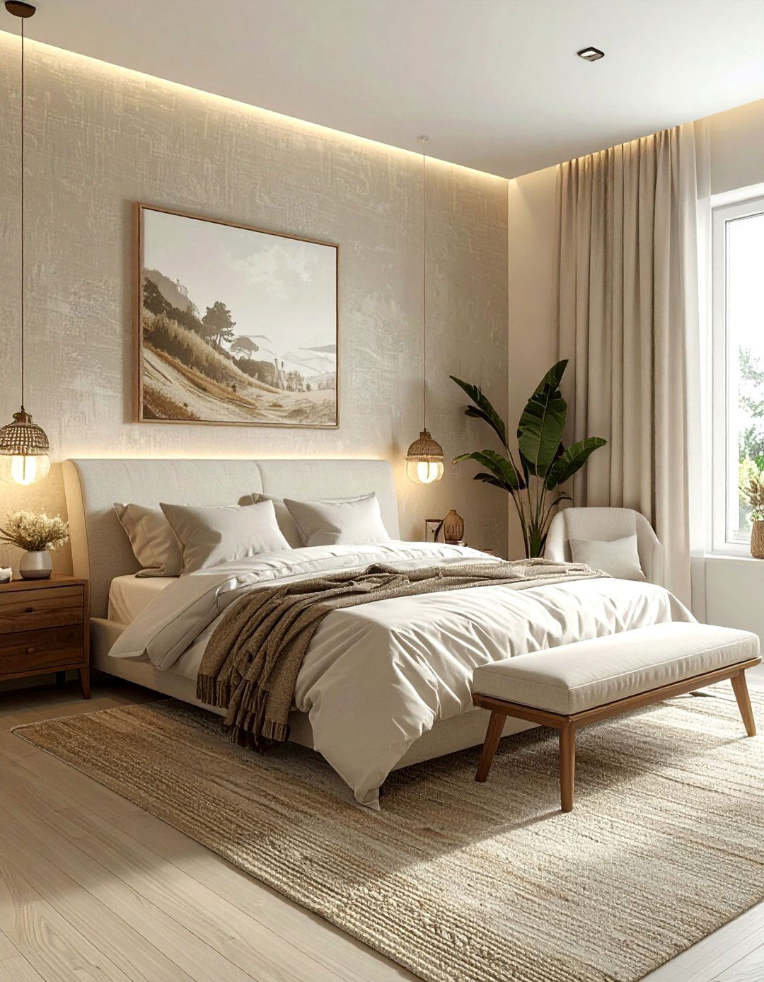 Textured linen wallpaper - 30 removable wallpaper ideas