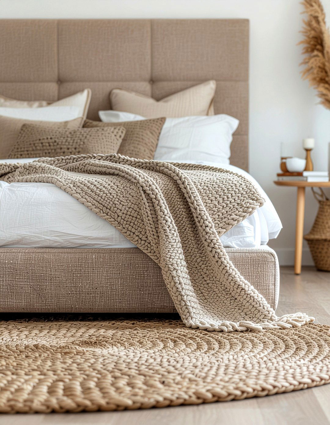 Textured tan bedroom - 30 tan bedroom ideas