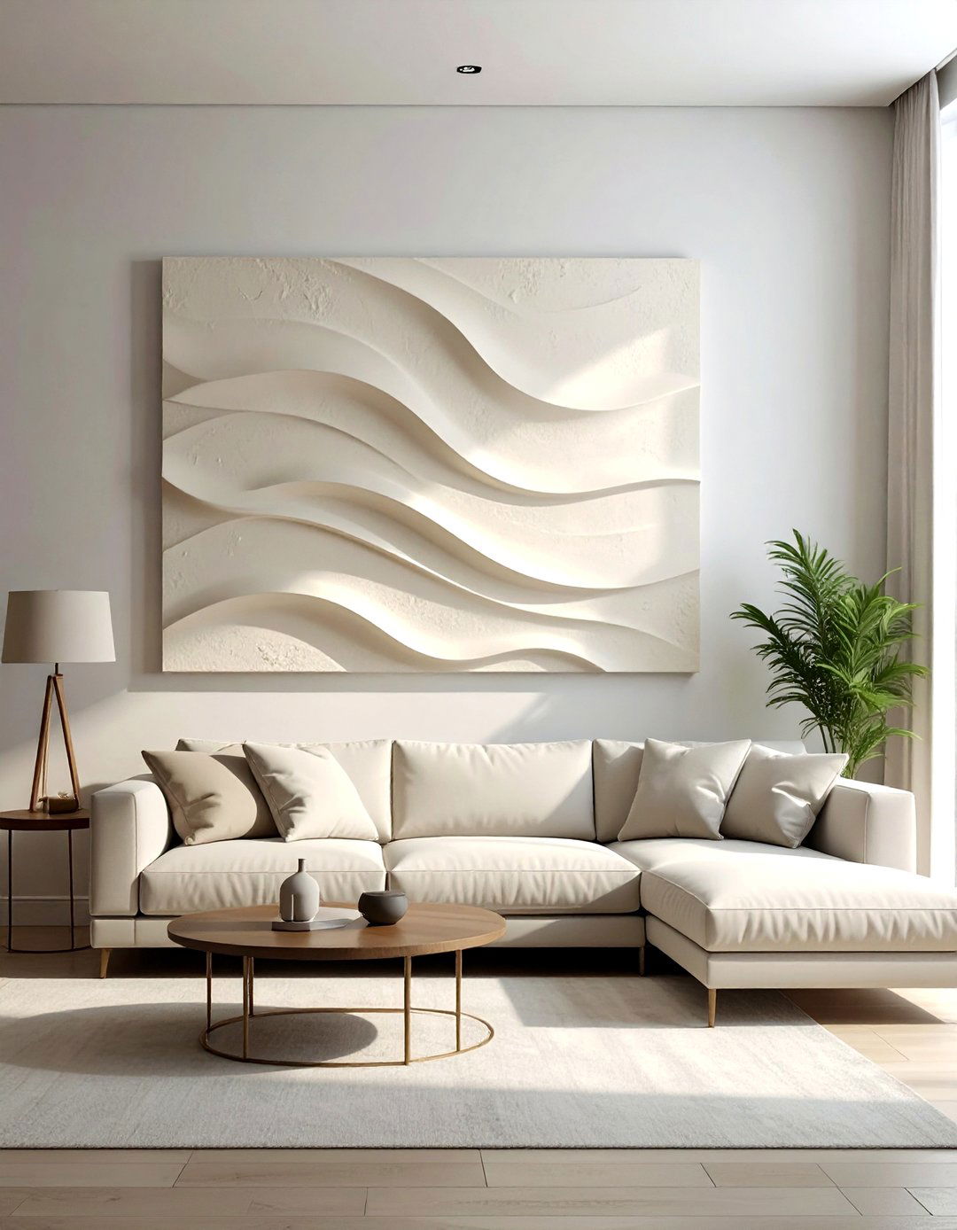 Textured wall art - 30 home styling tips