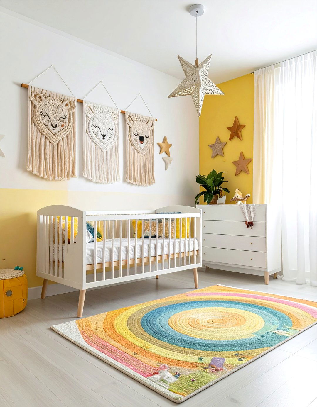 Textured wall art nursery - 30 maximalist decor ideas