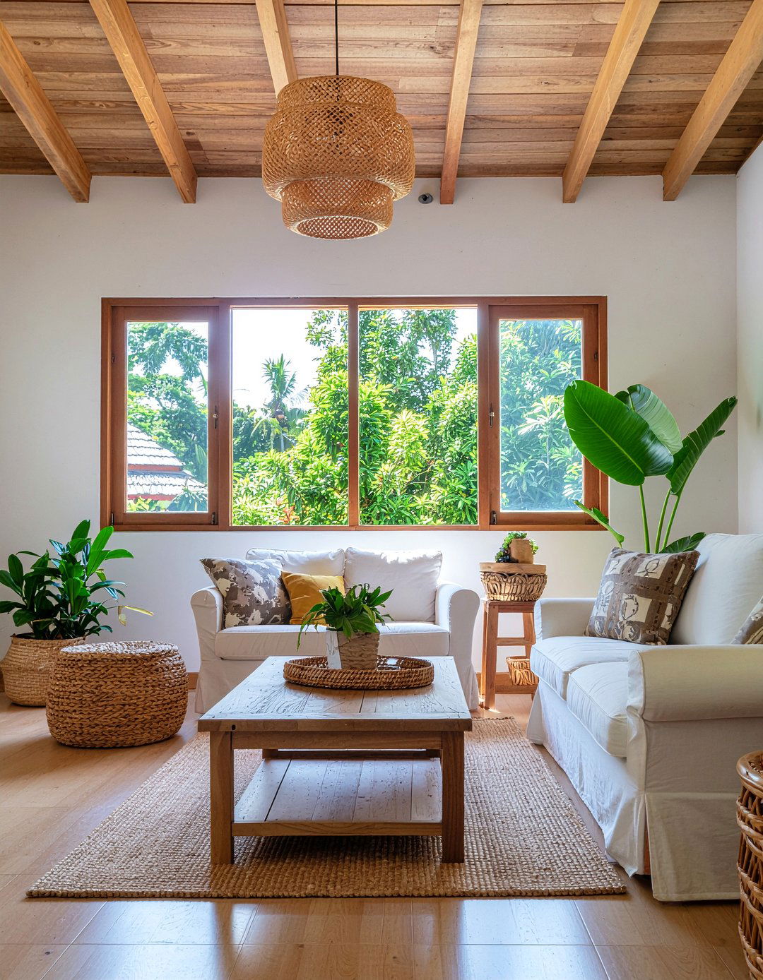 Thai village style rustic decor - 30 Thai living room ideas