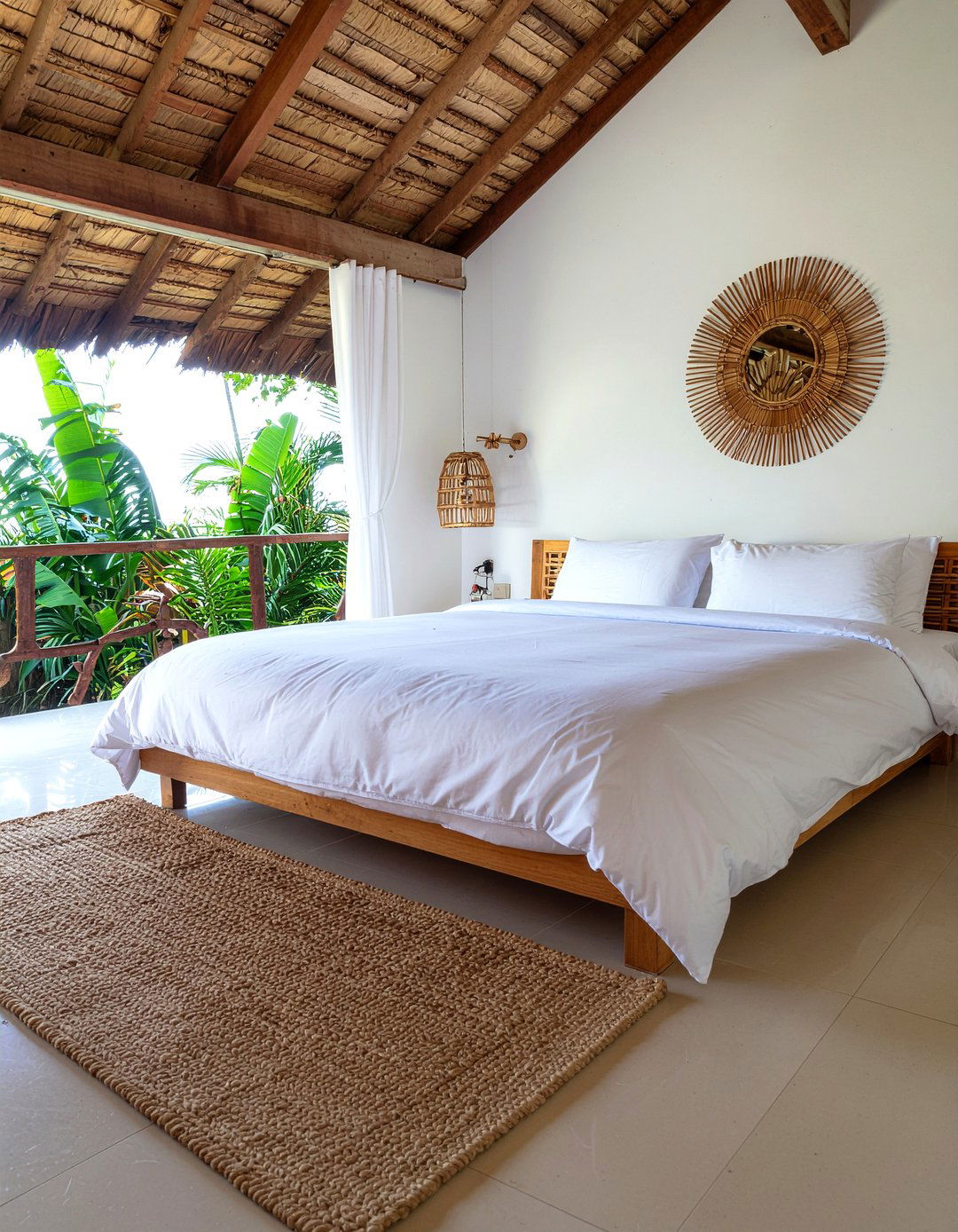 Thatch Roofing Texture - 30 Hawaiian bedroom ideas