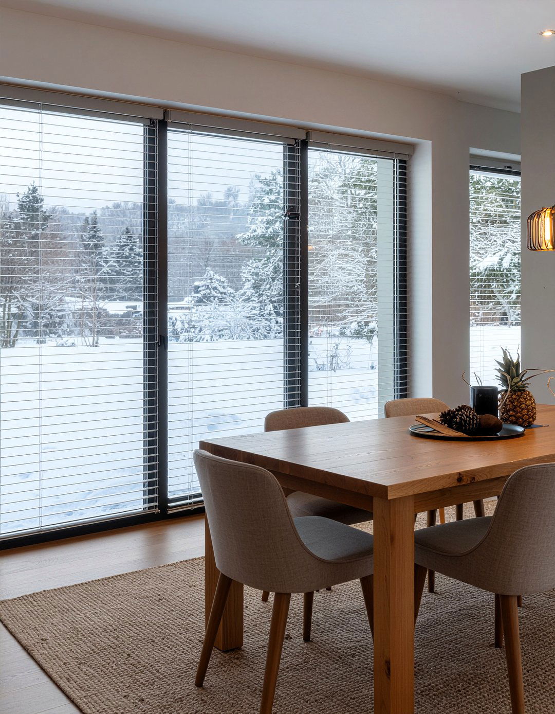 Thermal Blinds - 30 dining room blinds ideas