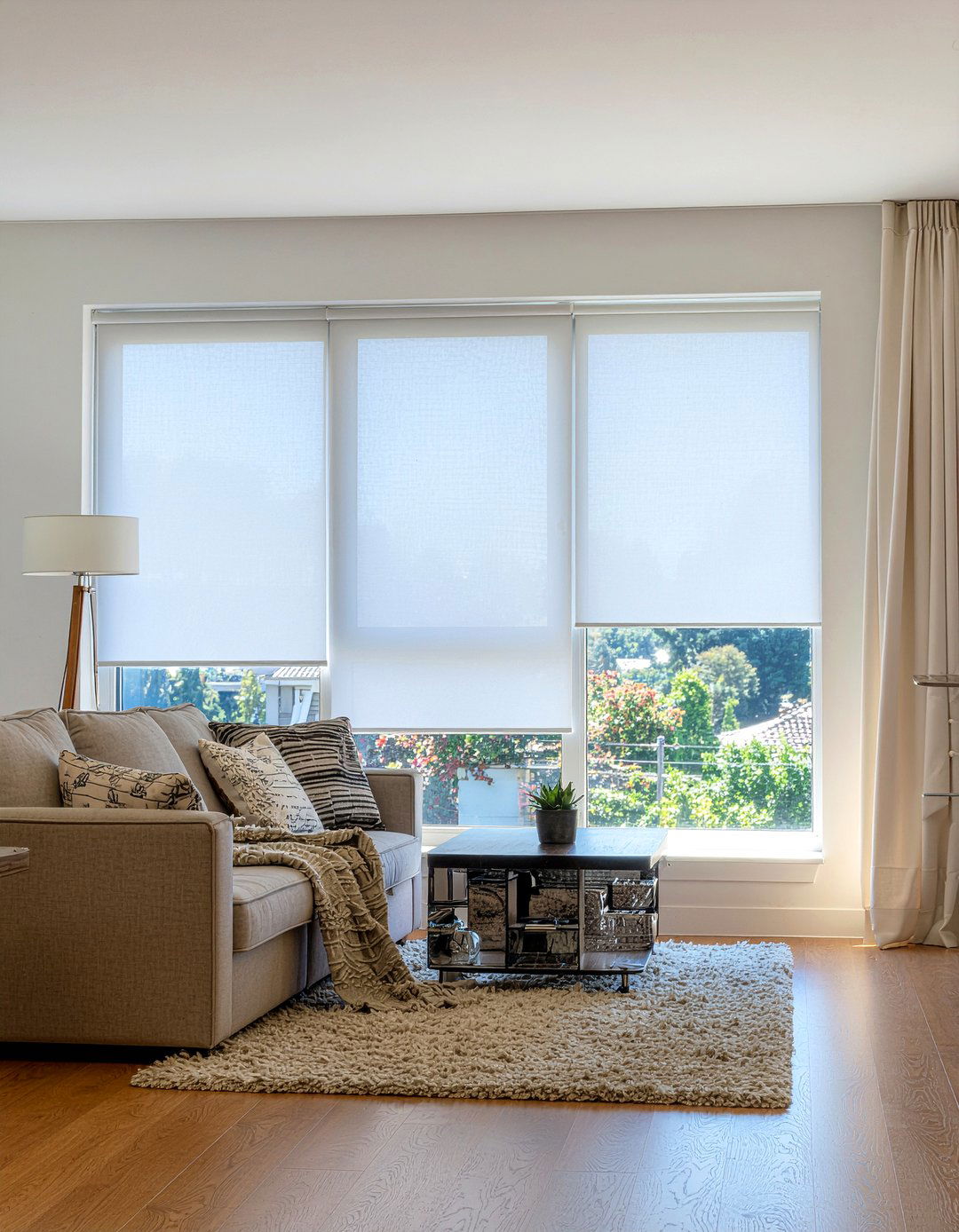 Thermal roller blinds - 30 living room roller blinds