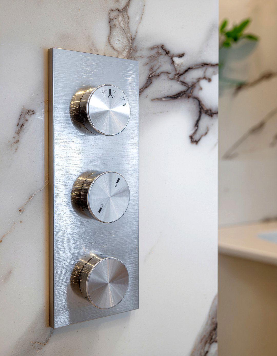 Thermostatic shower valve - 30 luxury bathroom fixture ideas