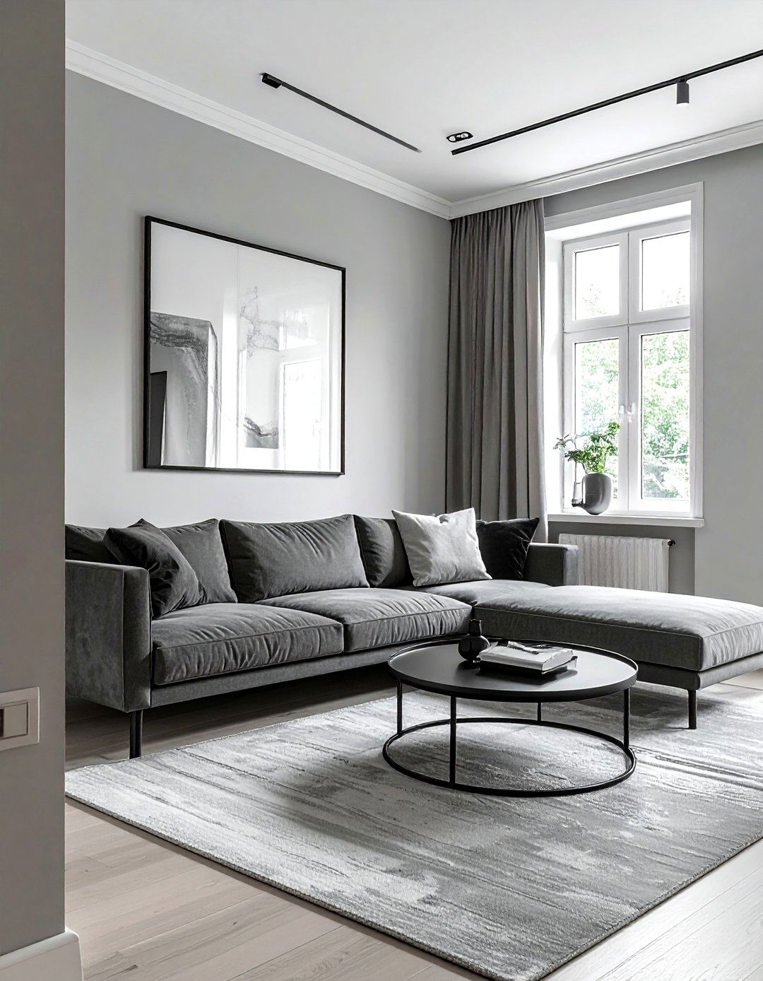 Thin Frame Mirror - 30 decorative mirror ideas