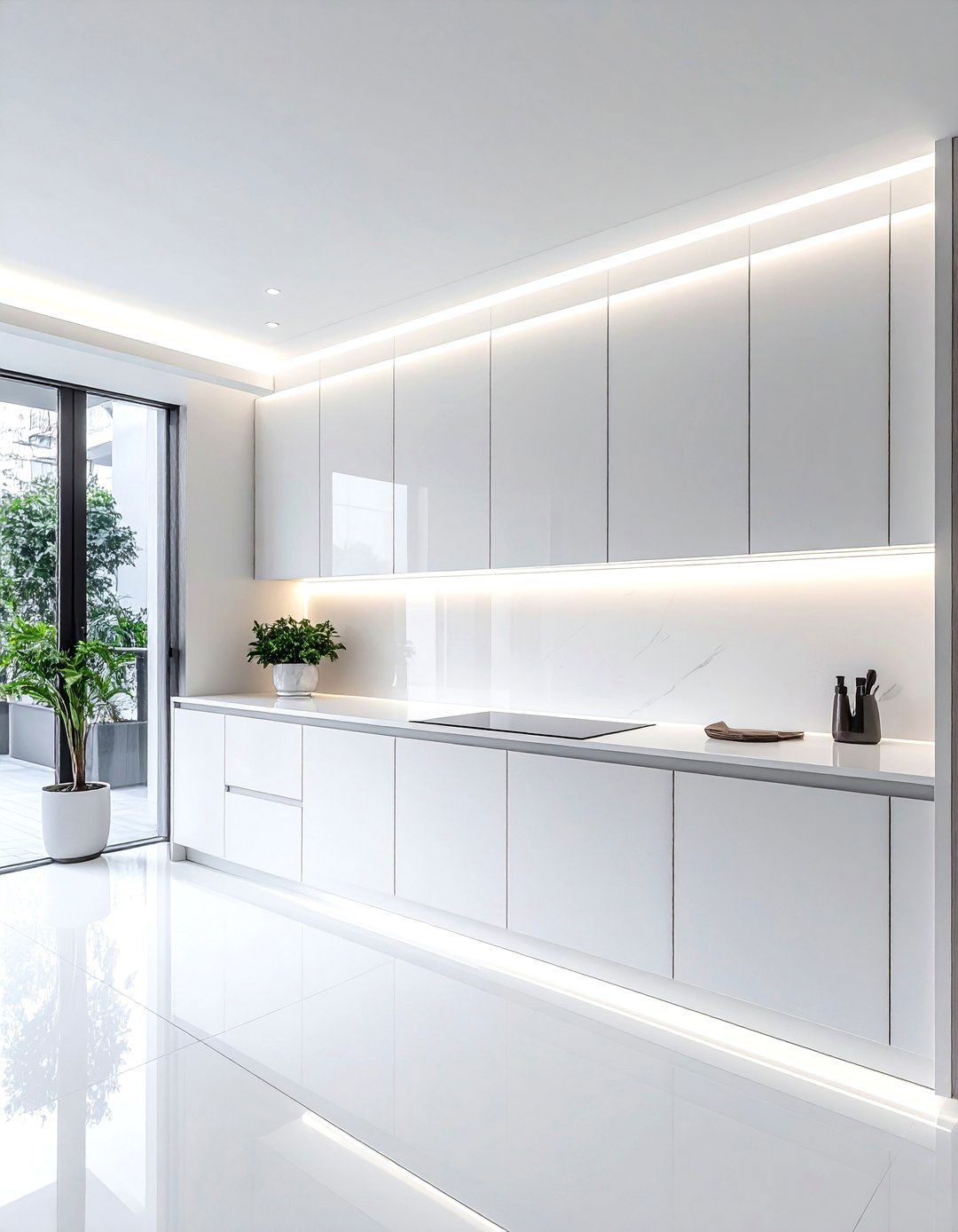 Thin Profile Light - 30 under cabinet lighting kitchen ideas