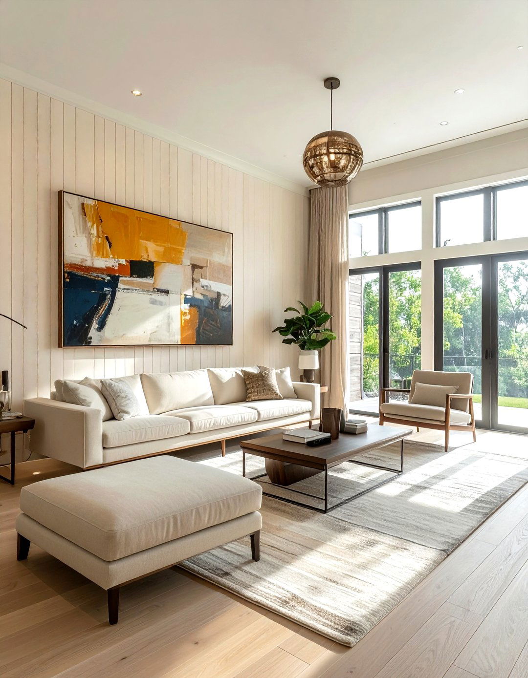 Thin Strip Board And Batten - 30 living room board and batten ideas