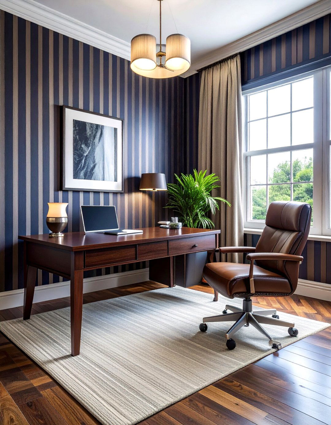 Thin Striped Wallpaper - 30 striped wallpaper ideas