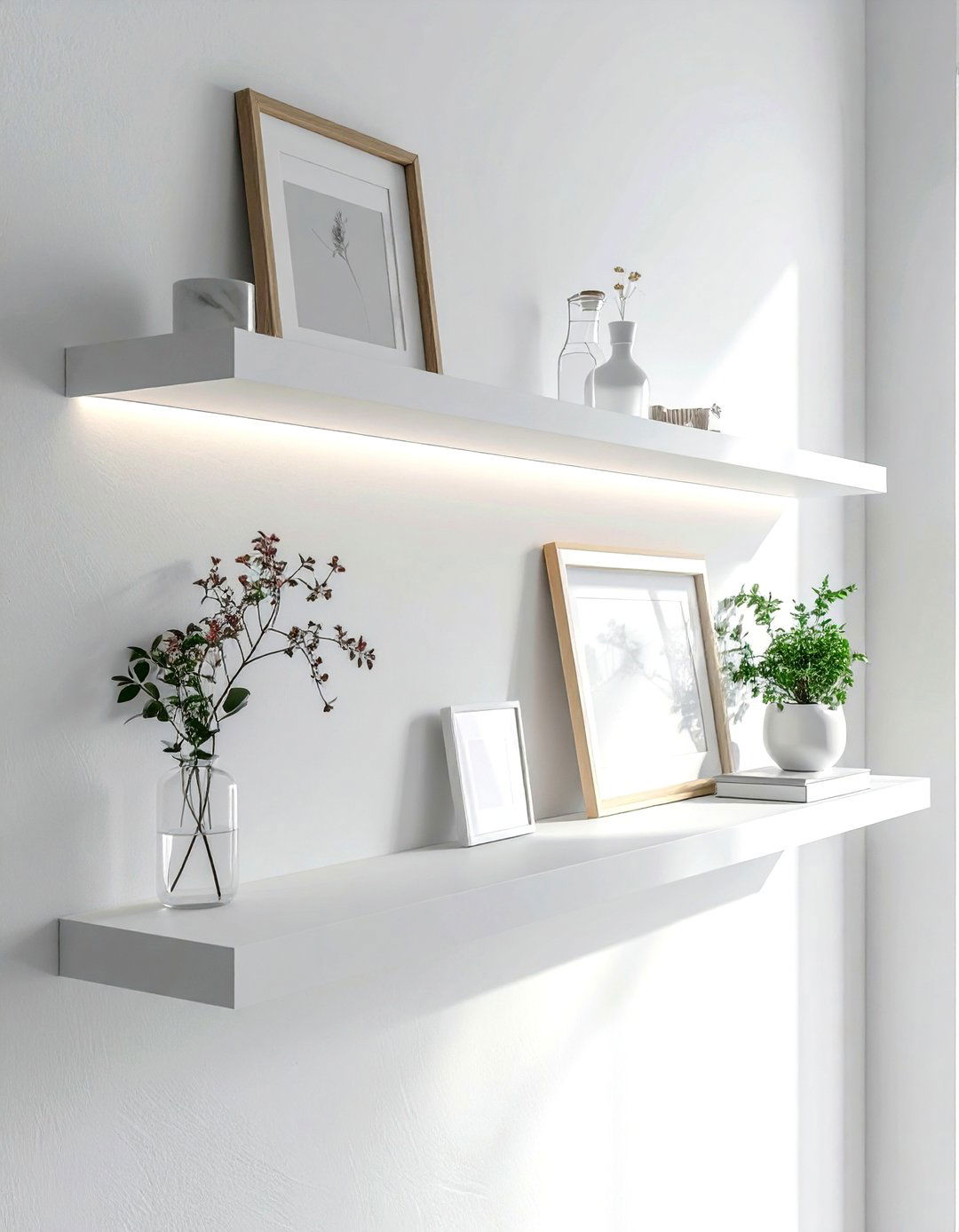 Thin Wall Ledge - 30 living room ledge shelves