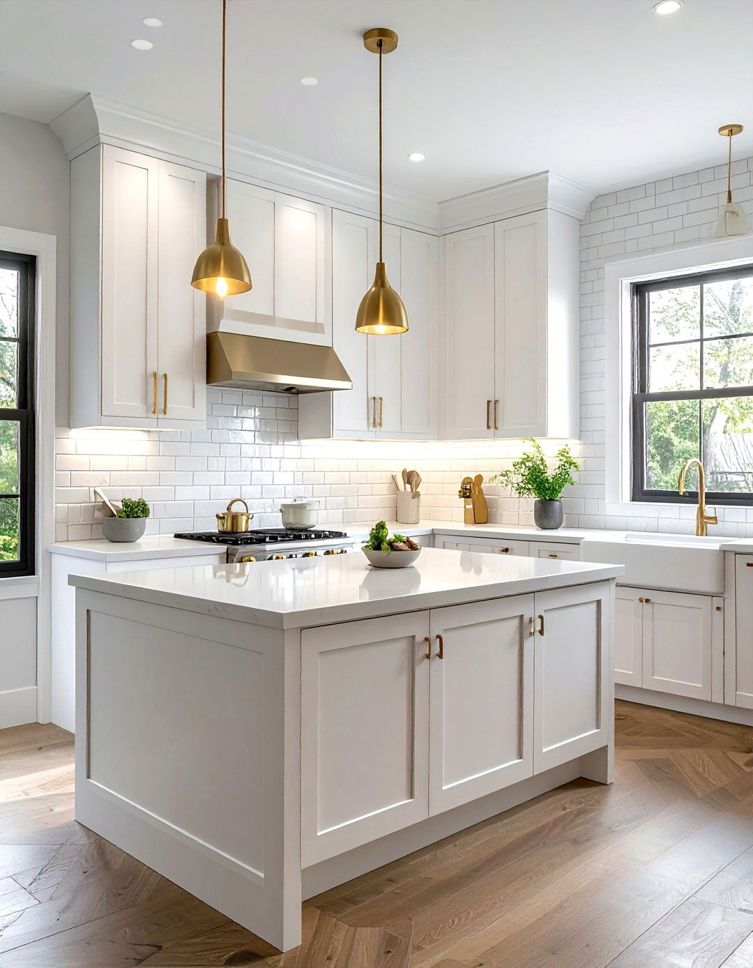 Thin brick veneer kitchen - 30 exposed brick kitchen ideas