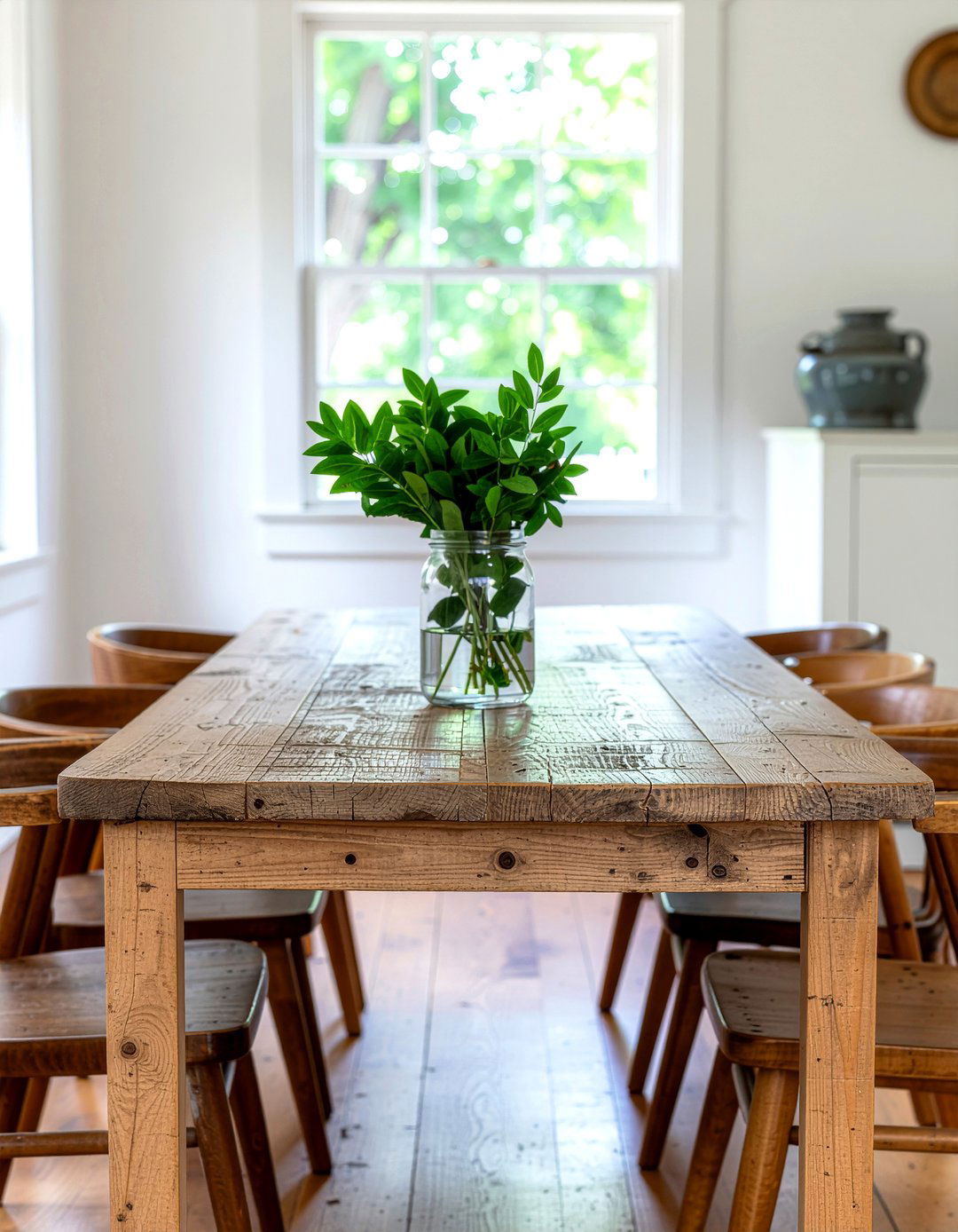 Thrift Store Dining Table - 30 dining room on a budget ideas