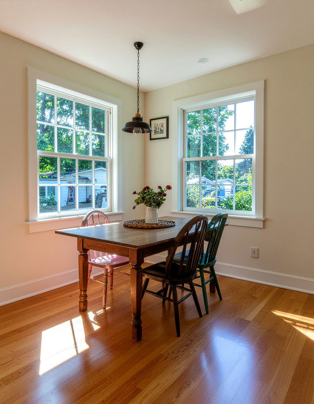 Thrifted Dining Furniture - 30 budget kitchen ideas