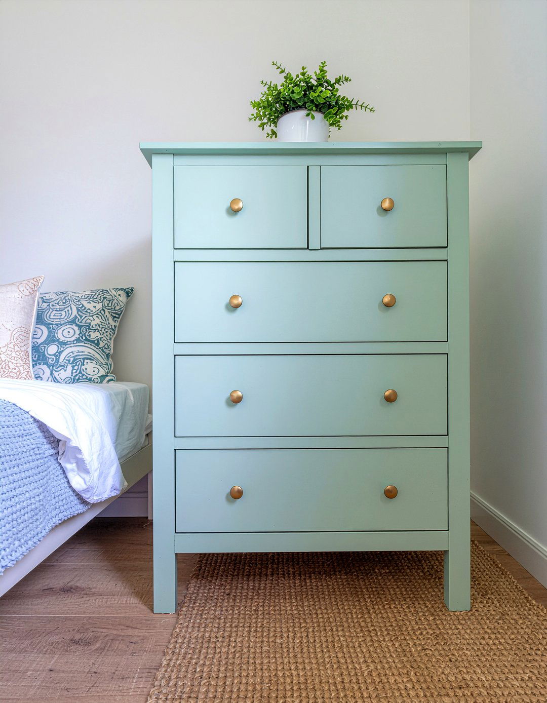 Thrifted Dresser Flip - 30 DIY bedroom ideas