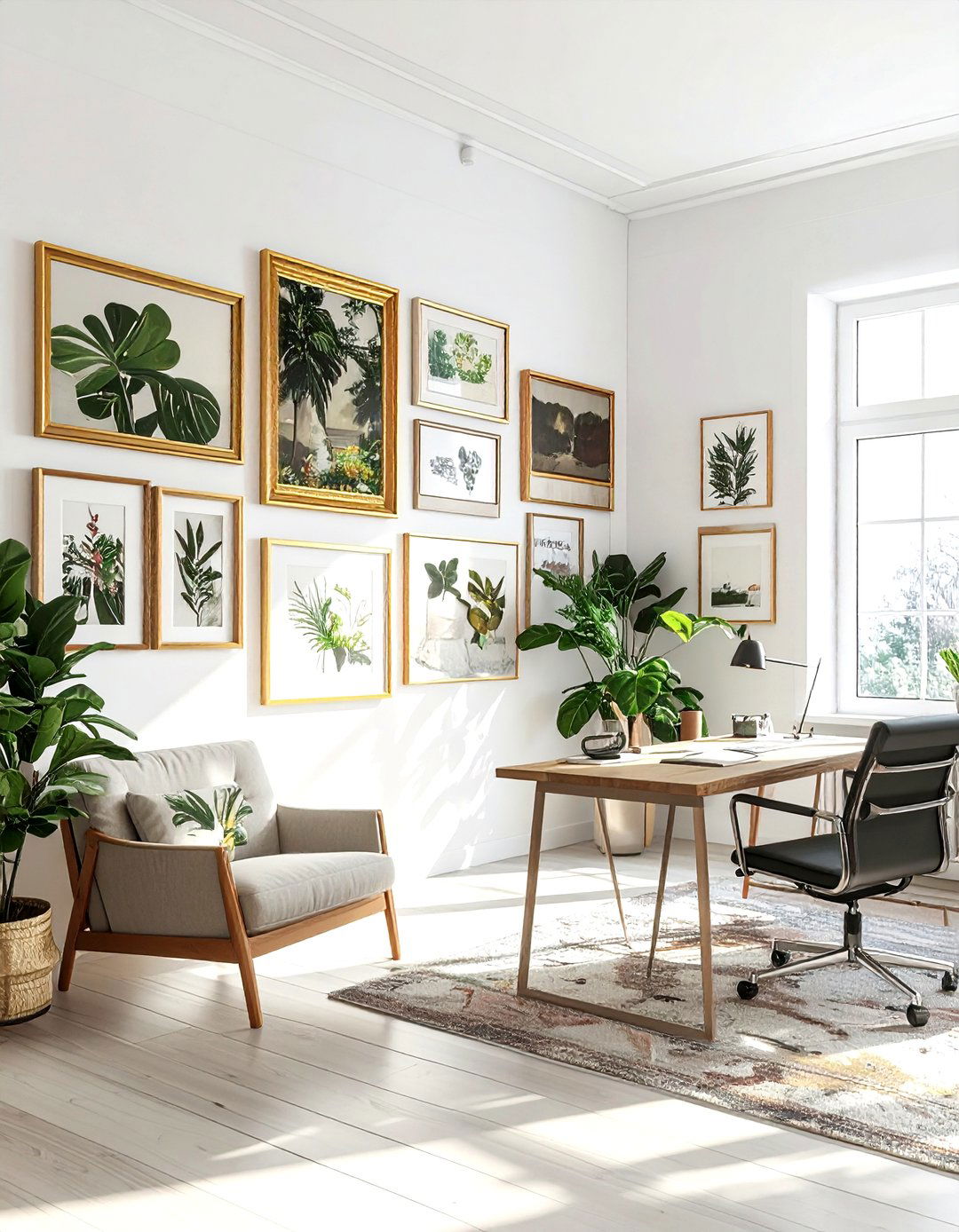 Thrifted Gallery Wall Art - 30 secondhand decor ideas