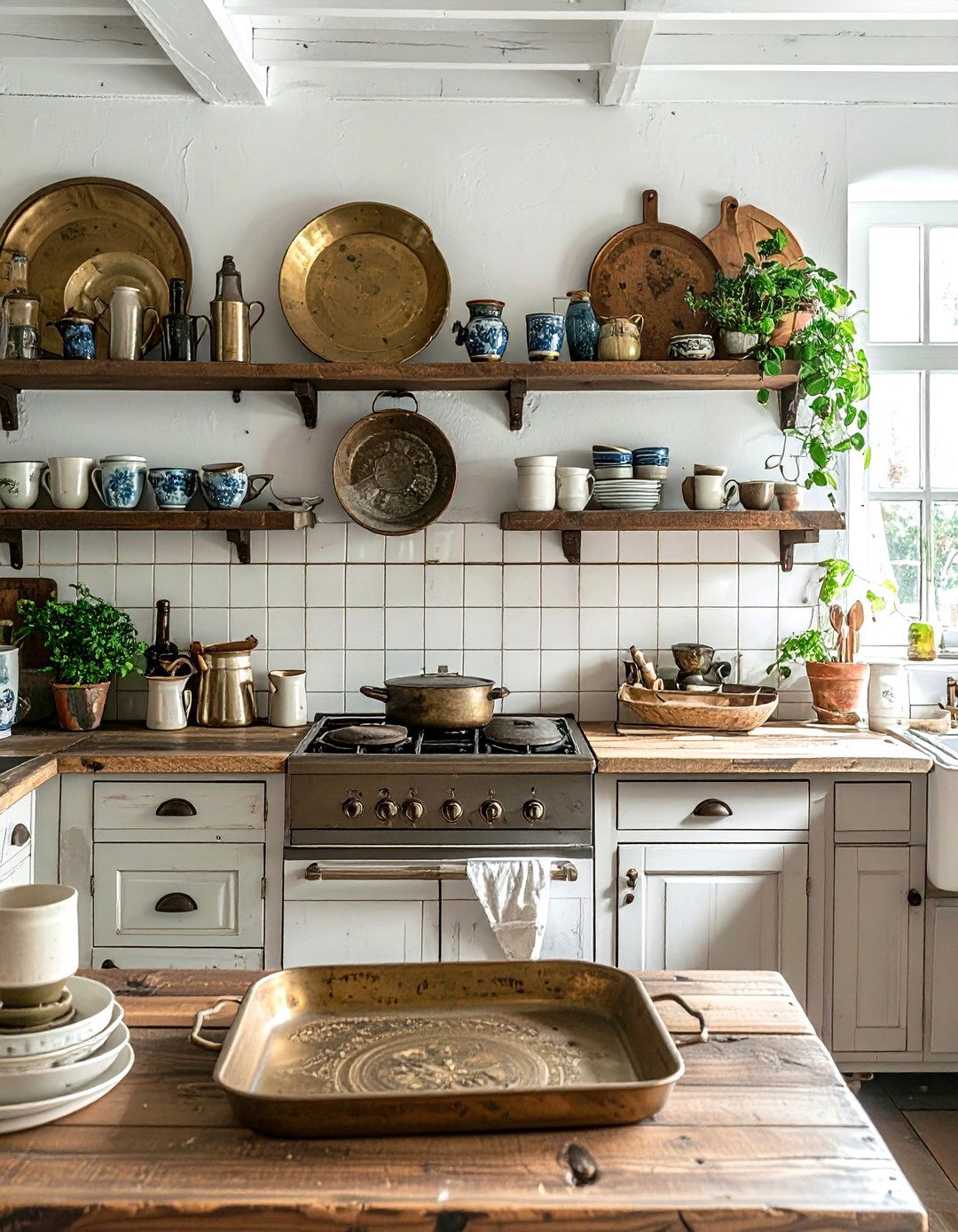Thrifted Kitchen Decor - 30 Bohemian kitchen ideas