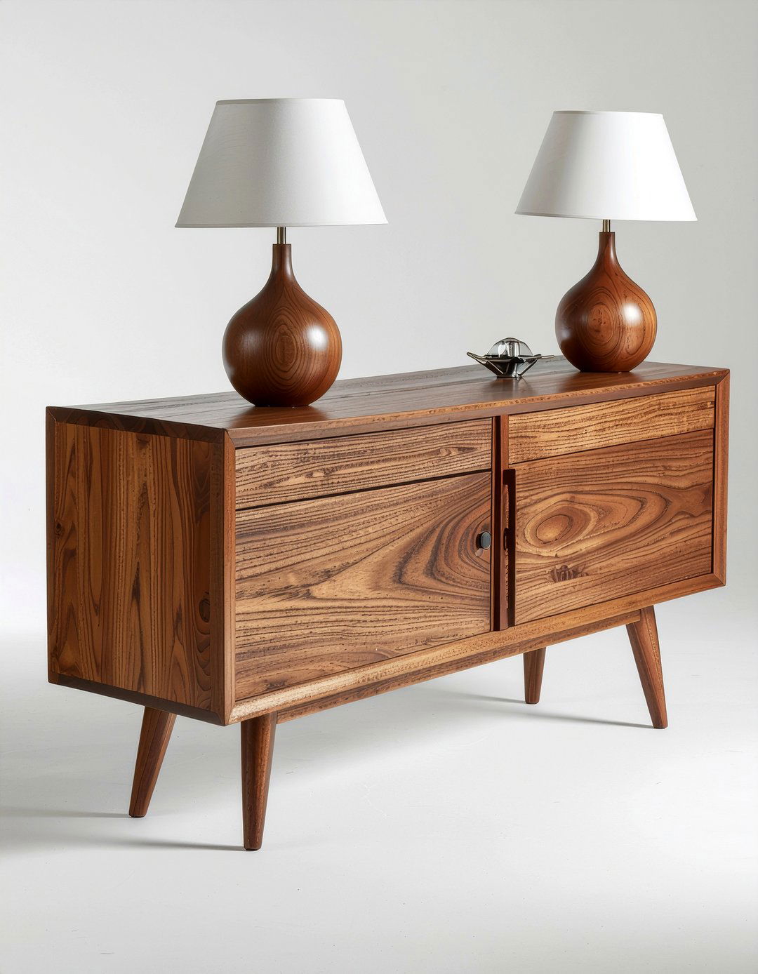 Thrifted Vintage Sideboard - 30 dining room splurge and save ideas