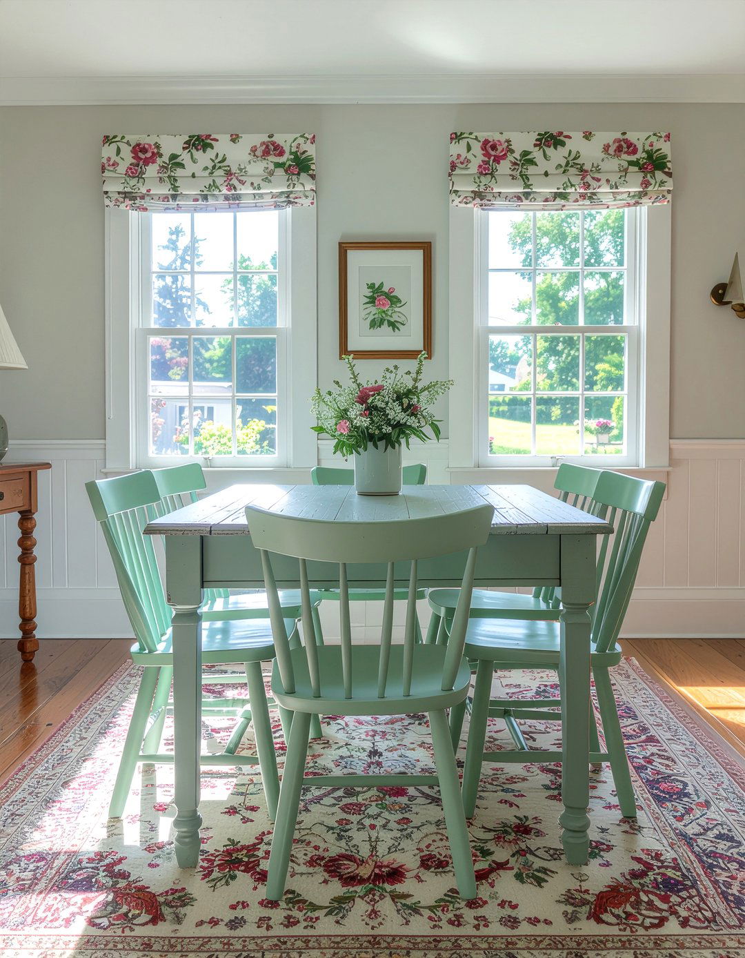 Thrifted dining set flip - 30 DIY dining room ideas