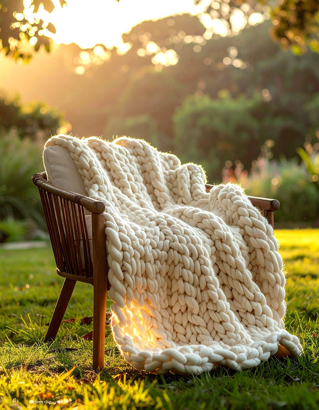 Throw Blanket - 30 deck decor ideas