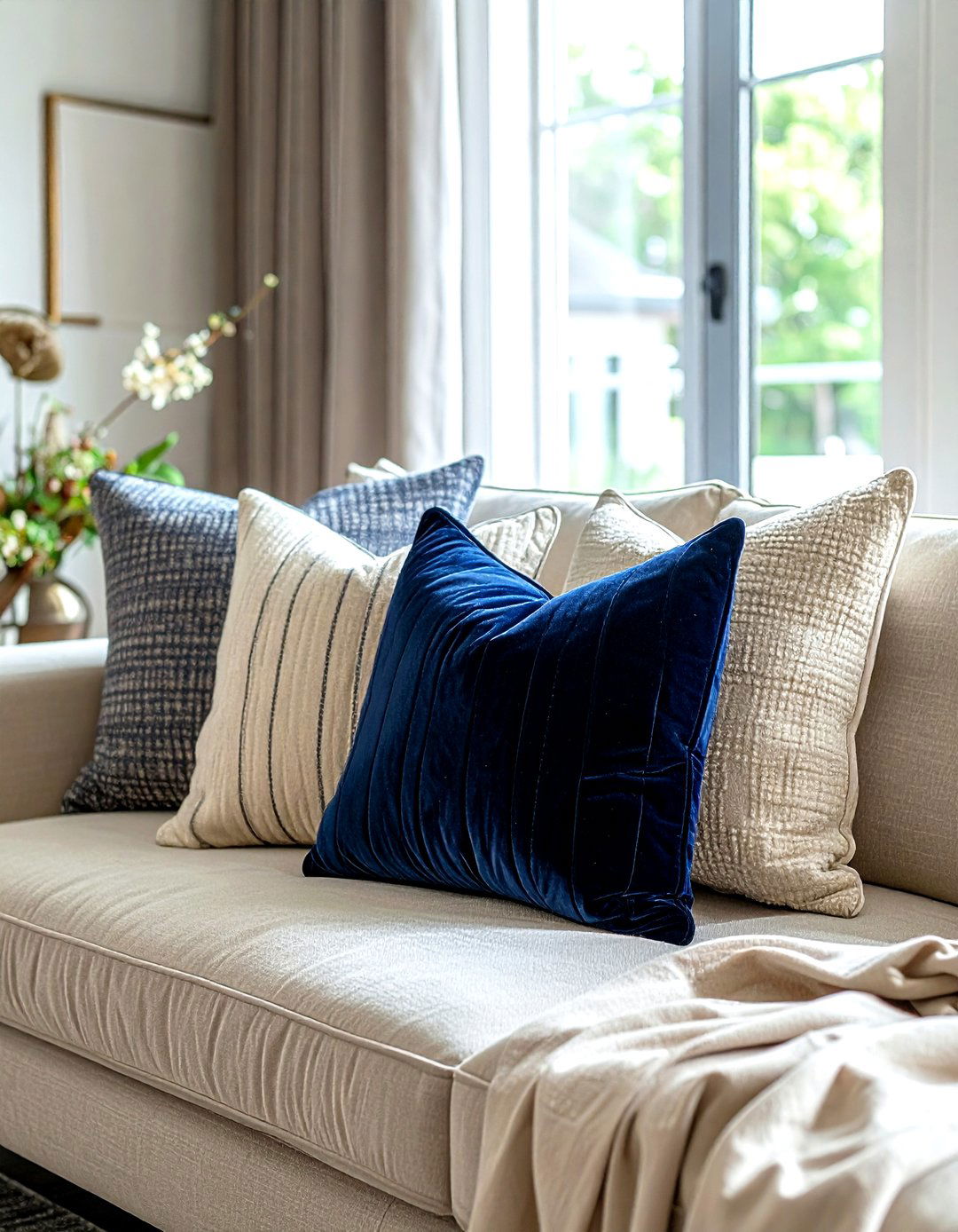 Throw Pillow Mixing - 30 decorating hacks