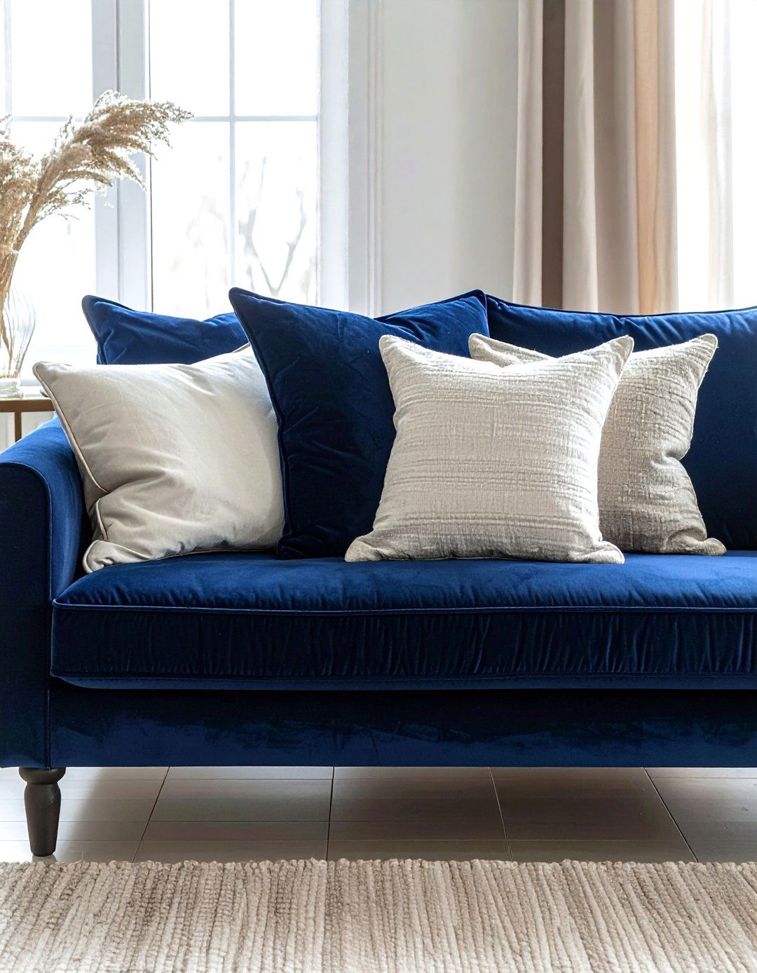 Throw pillow arrangement sofa - 30 attainable decor ideas