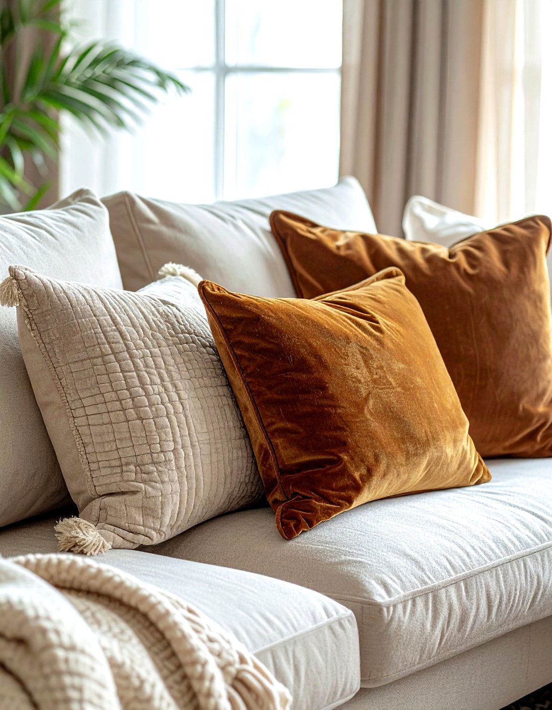 Throw pillows - 30 decor improvement ideas