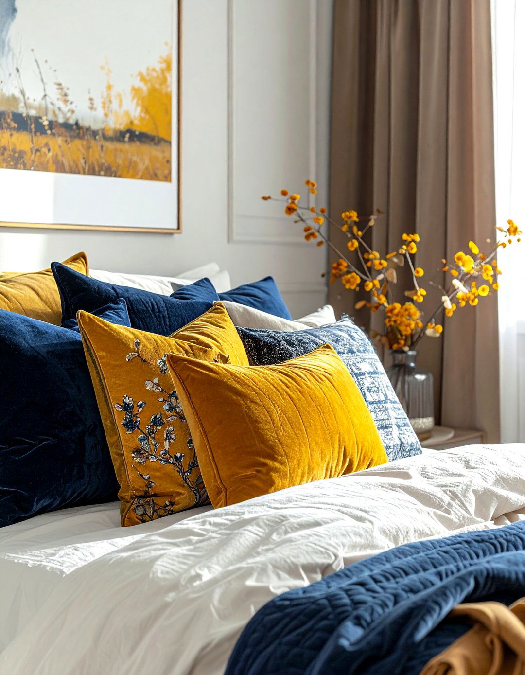 Throw pillows - 30 affordable bedroom ideas