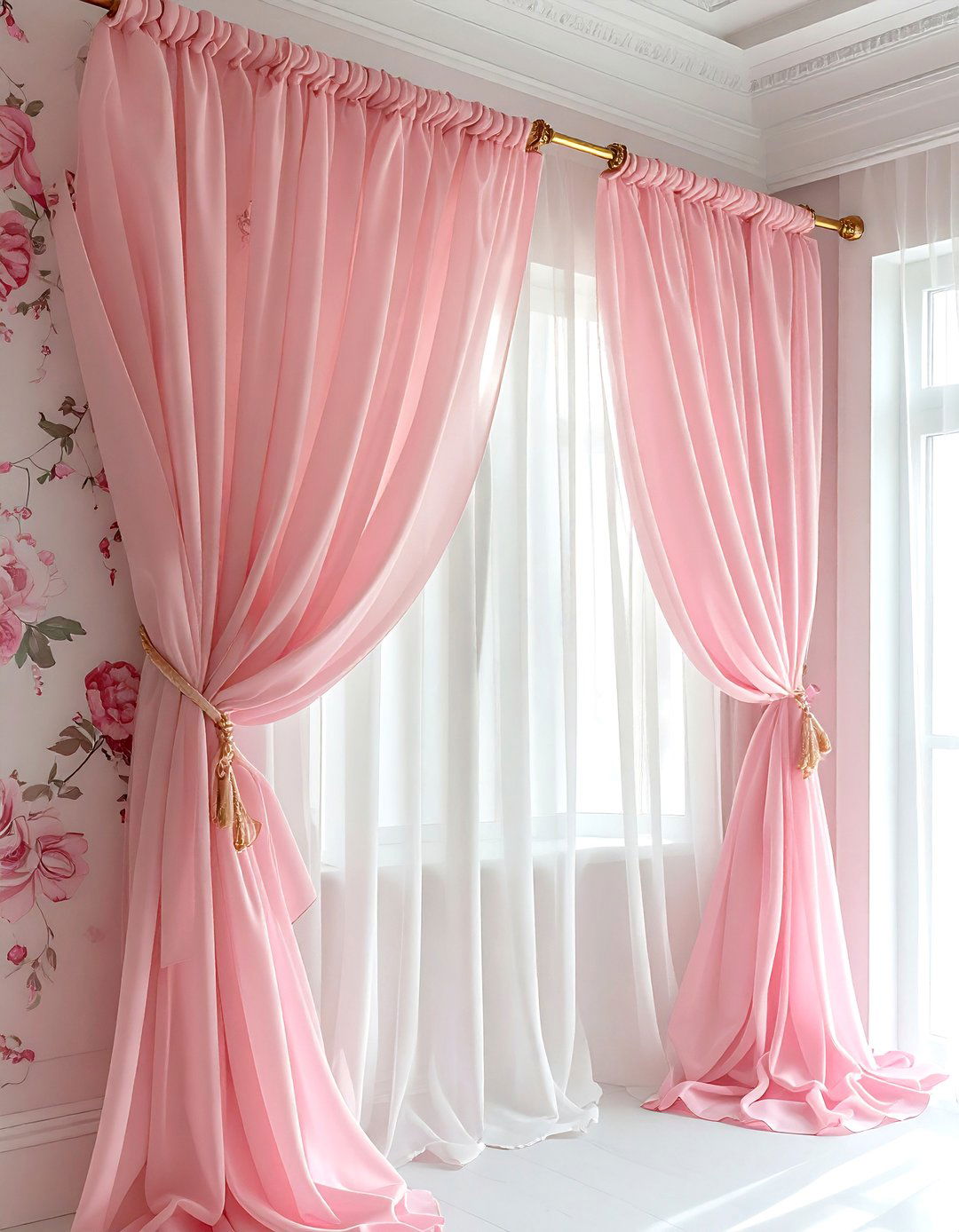 Tie Back Curtains - 30 window treatment ideas