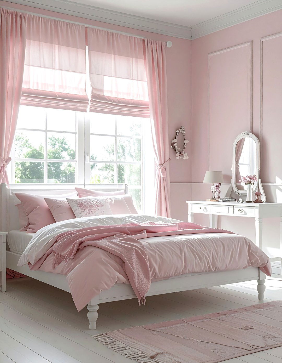 Tie Up Shades - 30 bedroom window treatment ideas