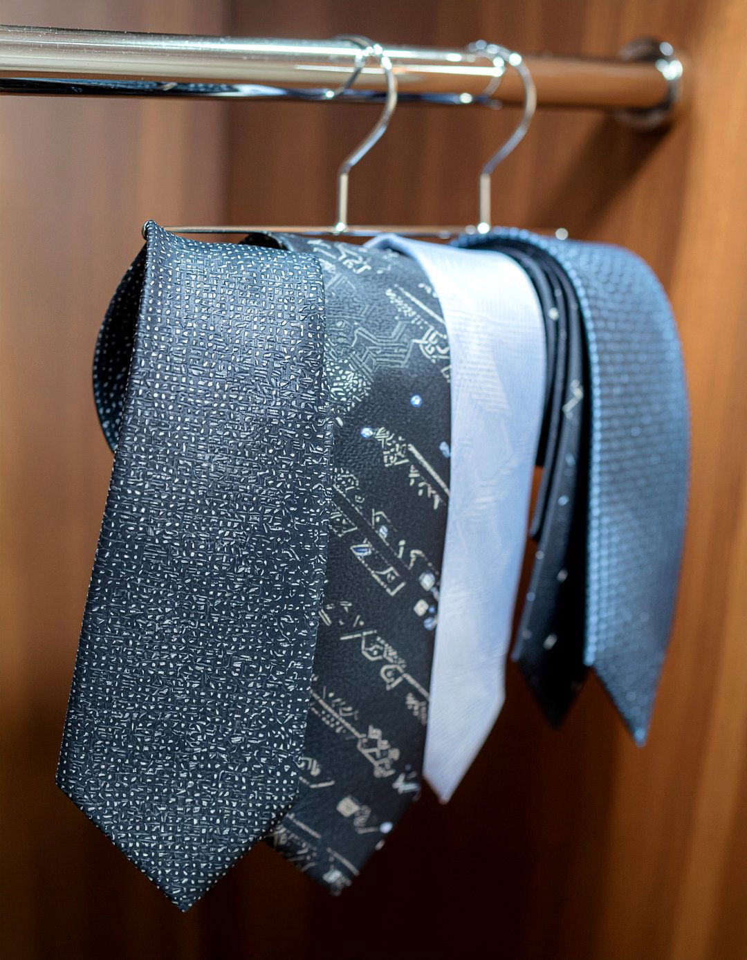 Tie organizer hangers - 30 bedroom clothes hangers