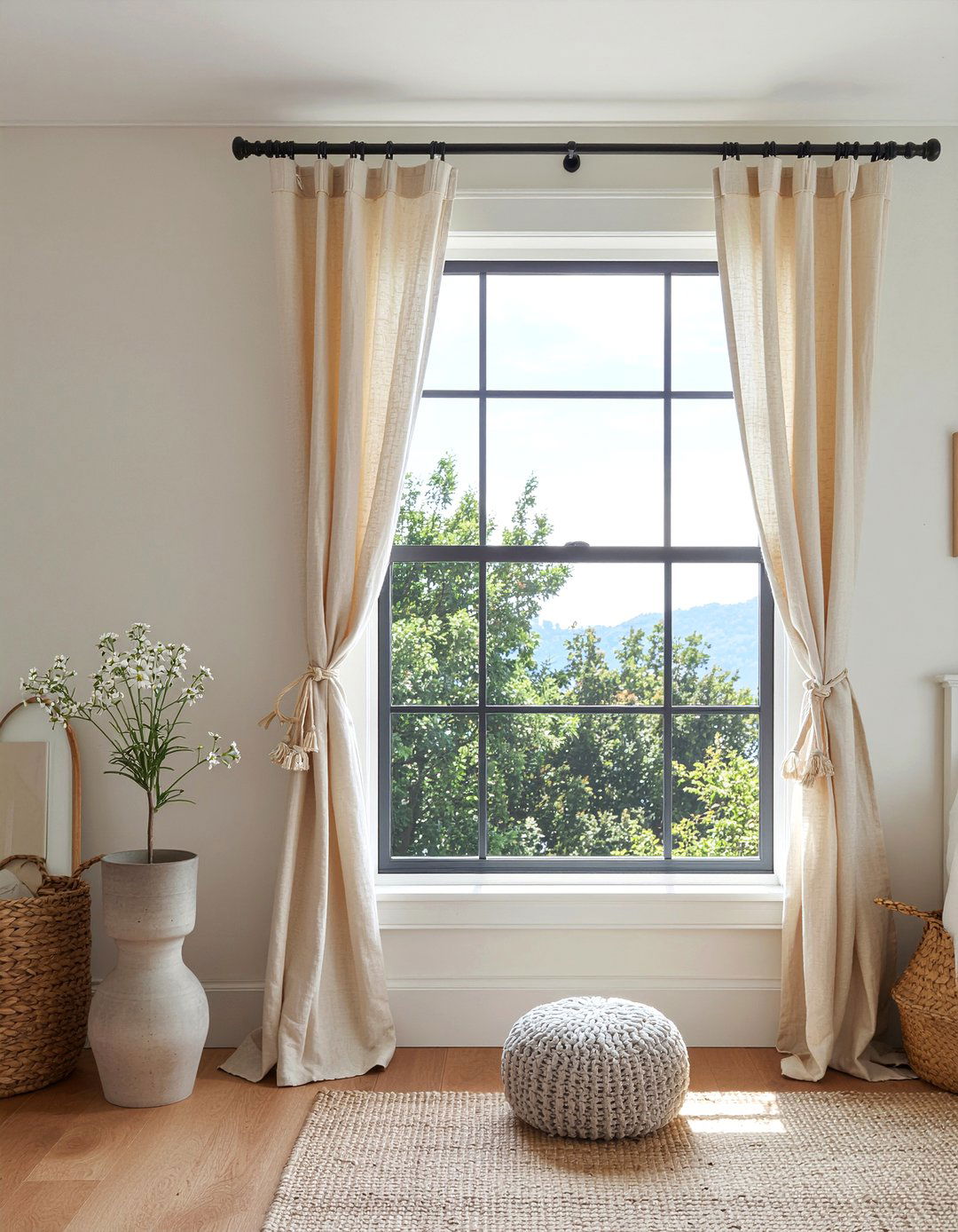 Tie top curtains - 30 bedroom curtains