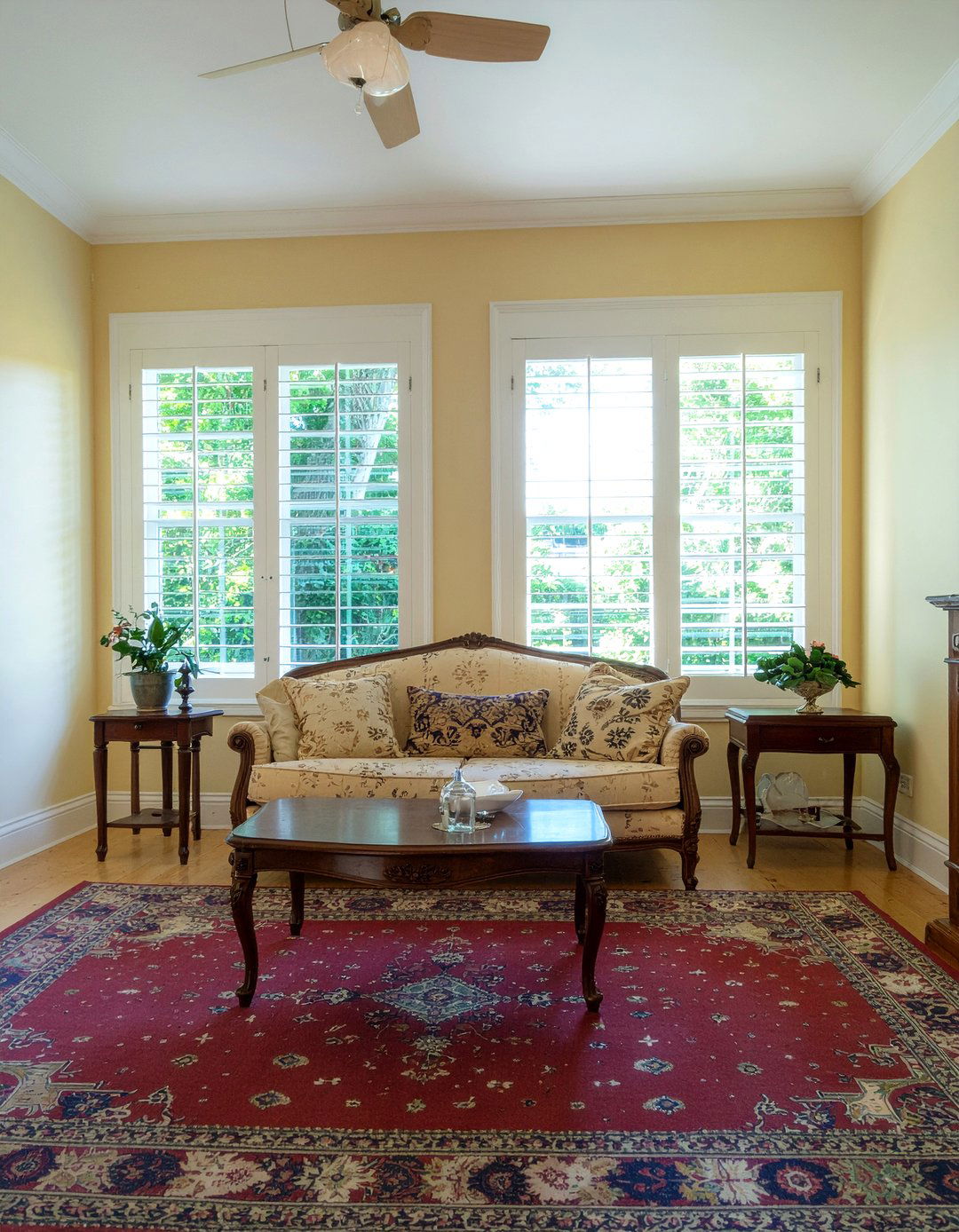 Tier On Tier Shutters - 30 living room plantation shutters