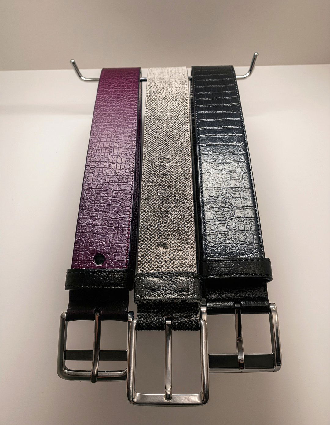 Tiered Belt Hanger - 30 bedroom belt organizers