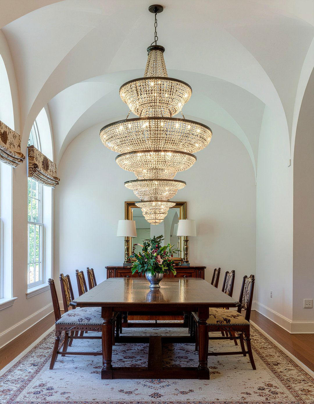 Tiered Dining Room Chandelier - 30 dining room ceiling light ideas