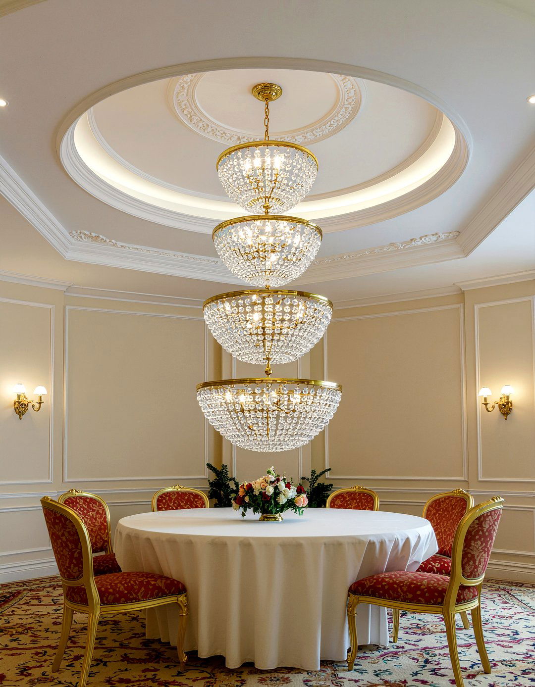 Tiered Globe Chandelier - 30 globe chandelier dining room ideas