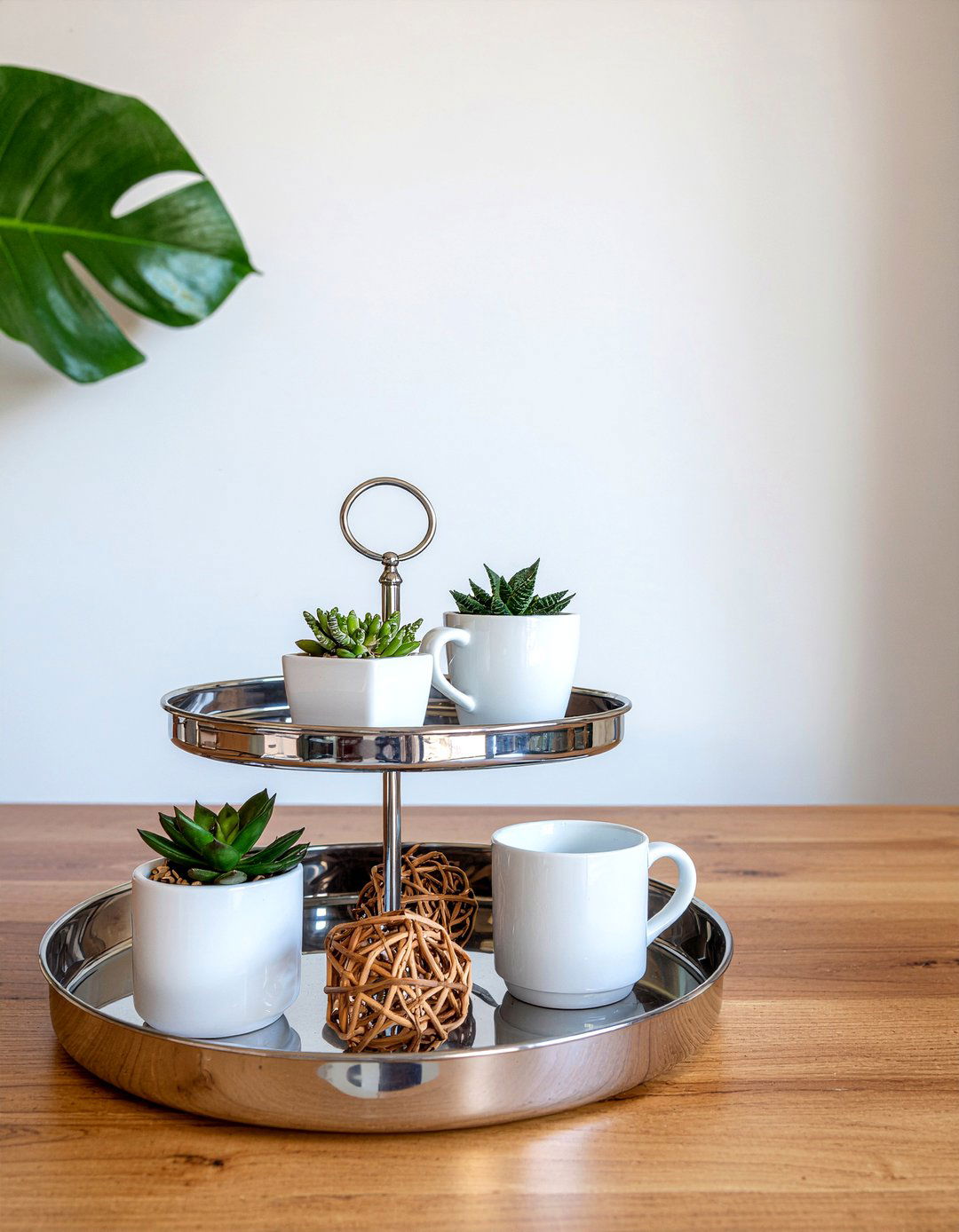 Tiered Serving Tray - 30 kitchen centerpiece ideas