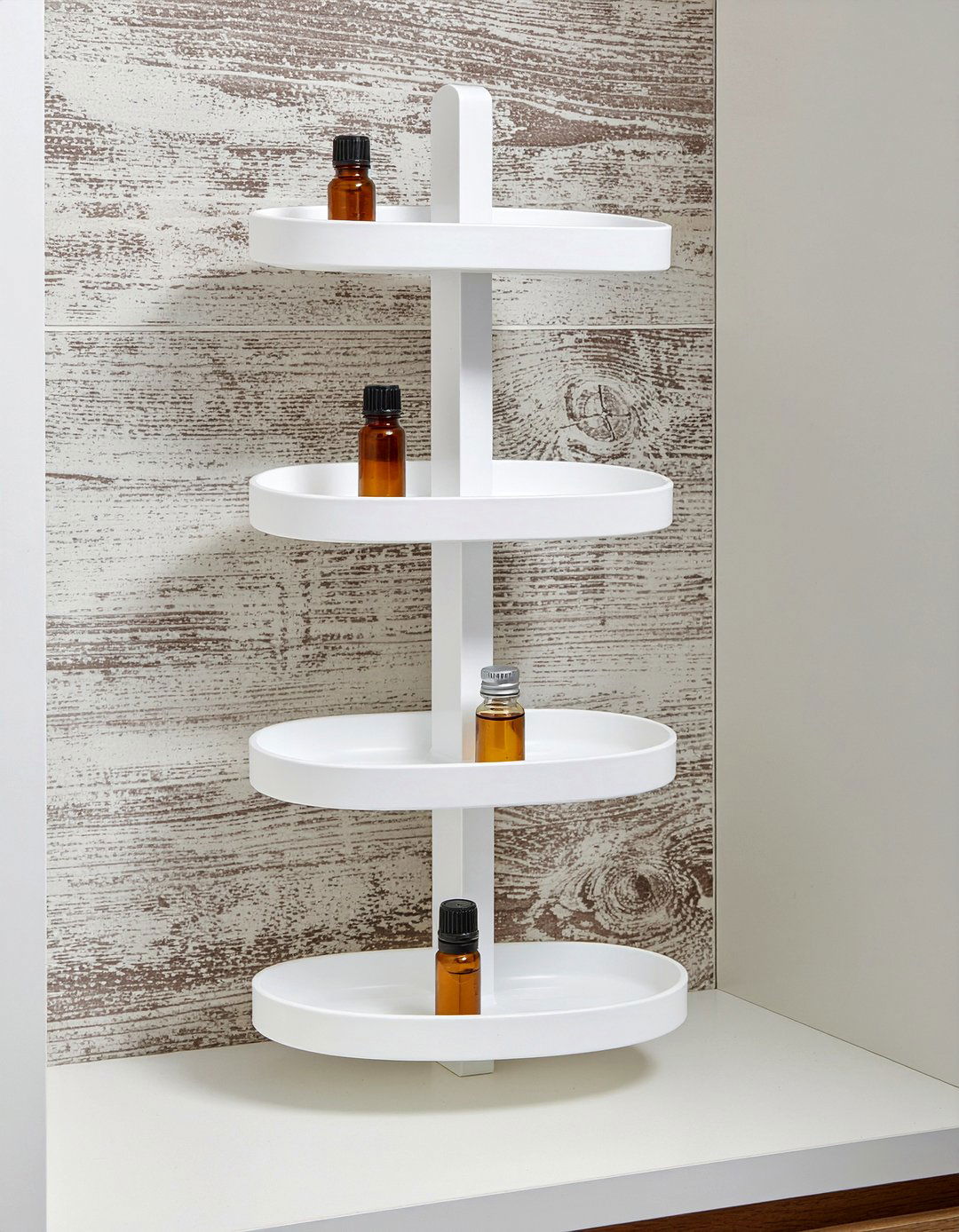 Tiered Shelf Organizer - 30 bathroom cabinet organizer ideas