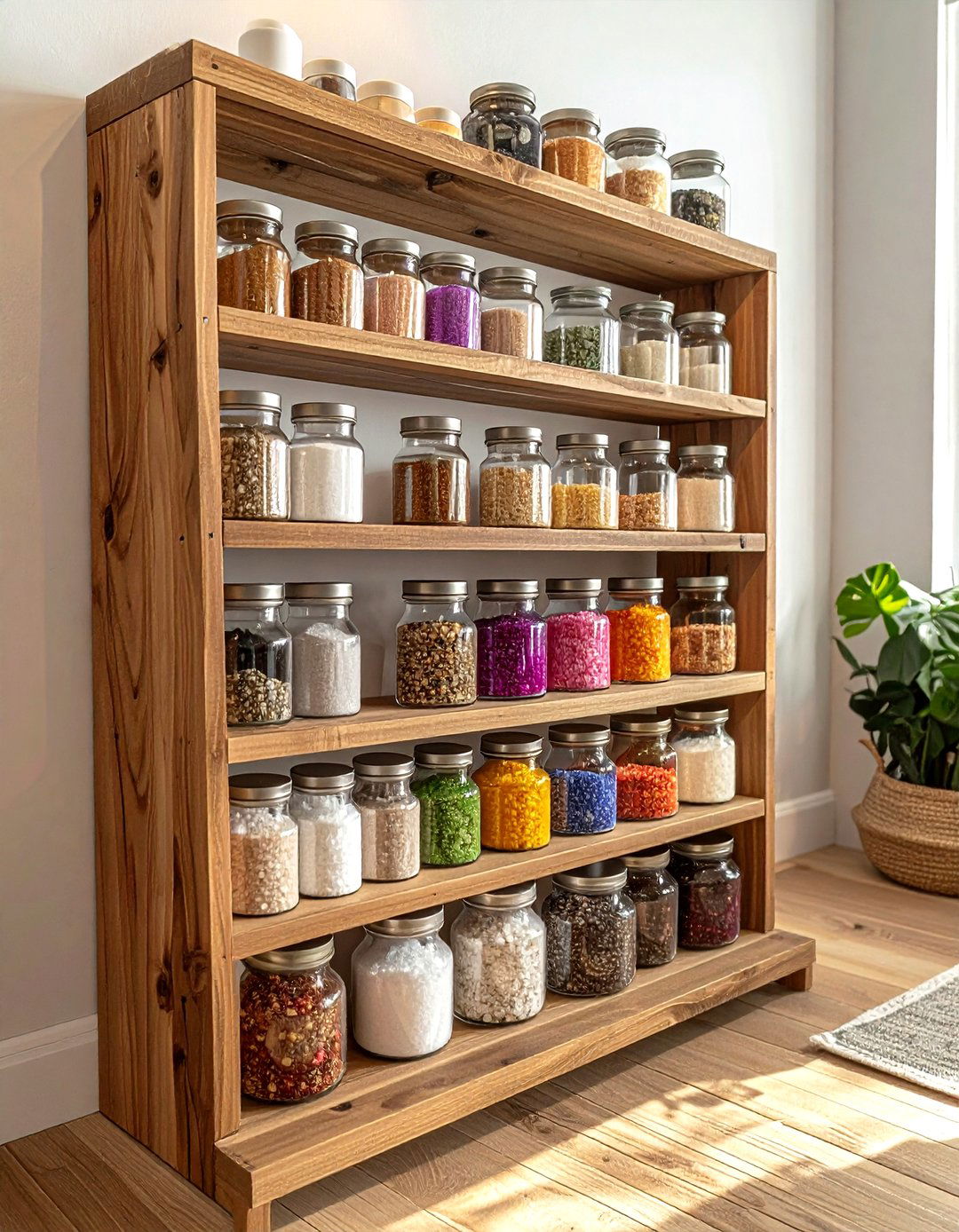 Tiered Spice Rack - 30 dining room closet organization