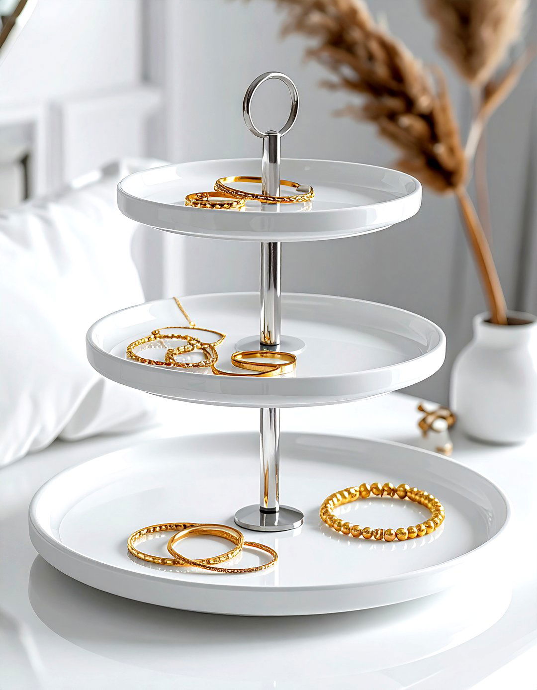 Tiered tray - 30 dollar store decor ideas