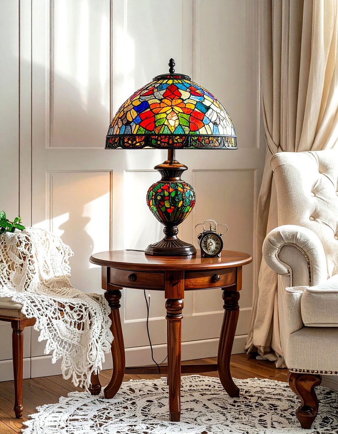 Tiffany Style Lamp - 30 accent lamp ideas