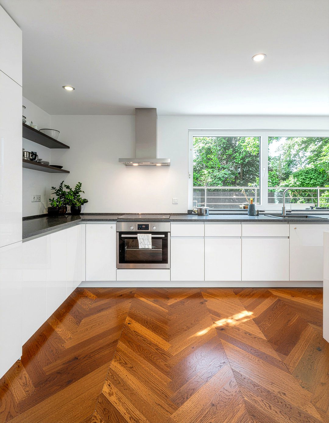 Tigerwood Kitchen Flooring - 30 hardwood floor kitchen ideas