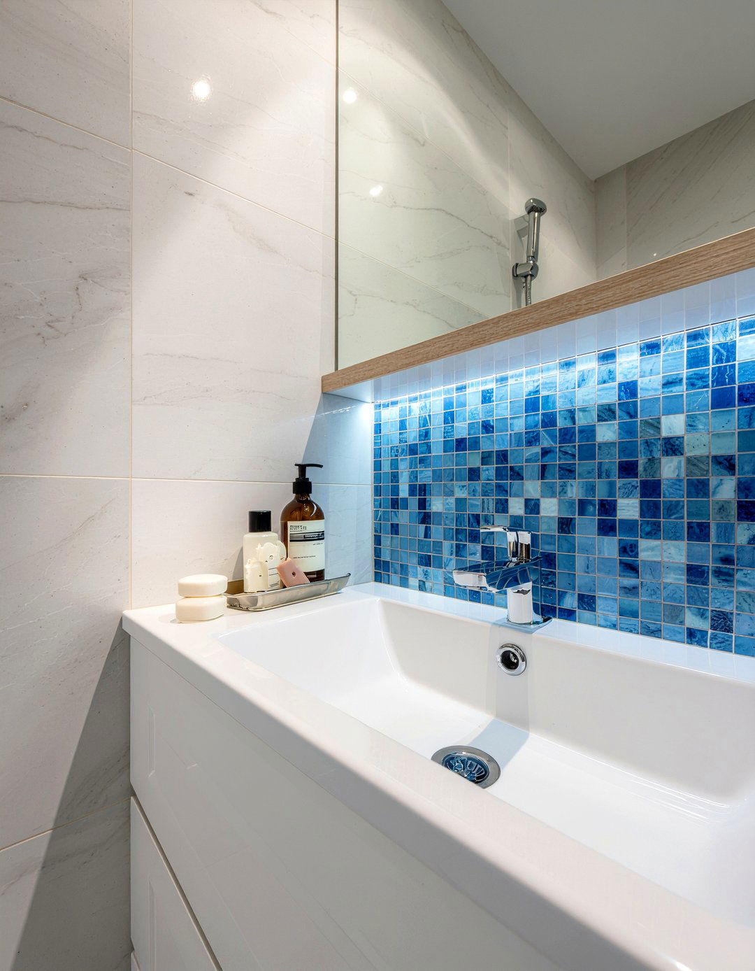 Tiled Shower Niche - 30 bathroom refresh ideas
