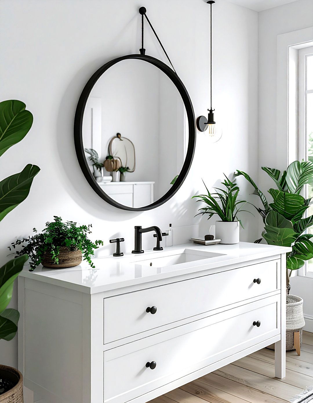 Tilt mirror - 30 senior friendly bathroom ideas