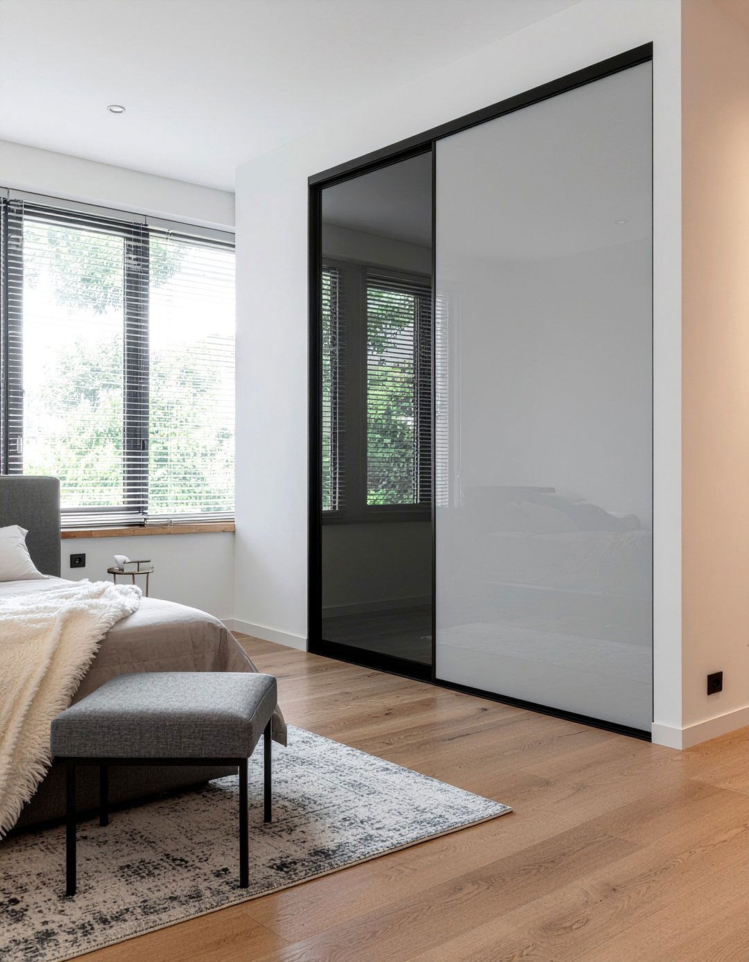 Tinted Glass Door - 30 bedroom closet doors